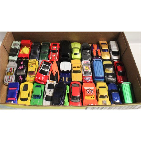 34 DIECAST CARS & TRUCKS