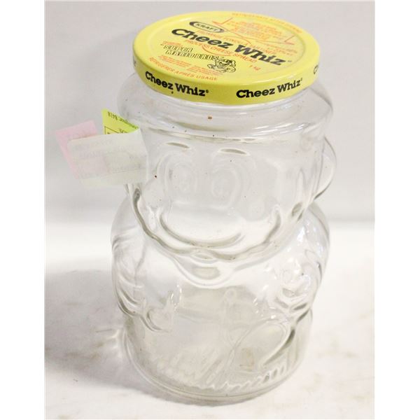 VINTAGE SUPER MARIO BROS. GLASS JAR