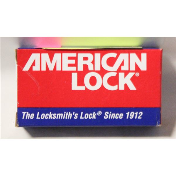 AMERICAN LOCK THE LOCKSMITH LOCK+2