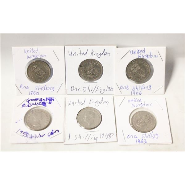 GREAT BRITAIN UK SILVER COIN 1948 1949