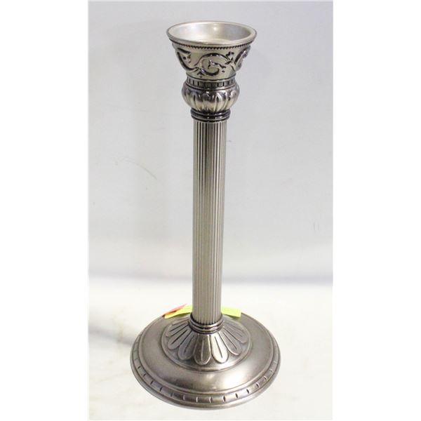 PARTYLITE PEWTER CANDLE HOLDER 27CM