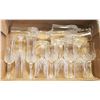 Image 1 : 12 MATCHING CRYSTAL WINE GLASSES