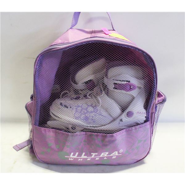 YOUTH ICE/ROLLER SKATES ADJUSTABLE ULTRA