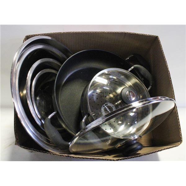 LAGOSTINA AND ASSORTEDE KITCHEN PO COOKWARE