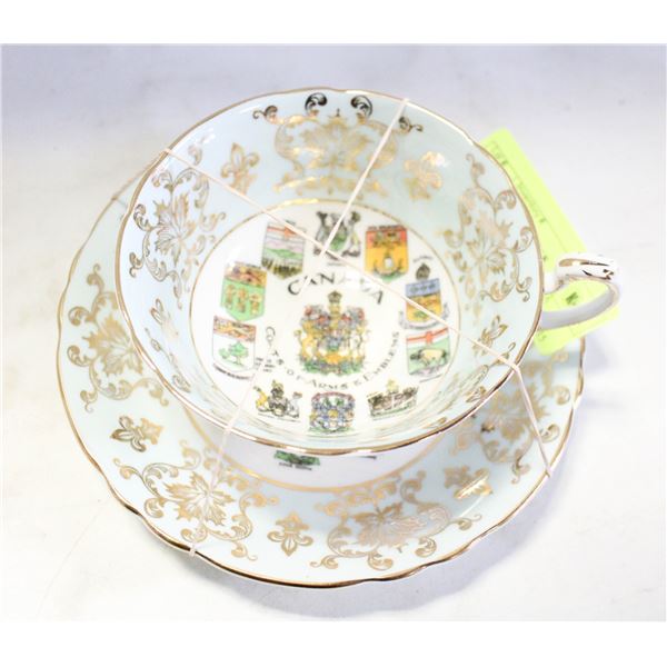 PARAGON FINE BONE CHINA TEACUP/SAUCER