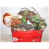 Image 1 : SEASONAL DECORATIVE ITEMS- BOX LOT ASSORTED