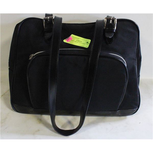 3 COMPARTMENT TOTE BAG - 14" X 10" X 8"