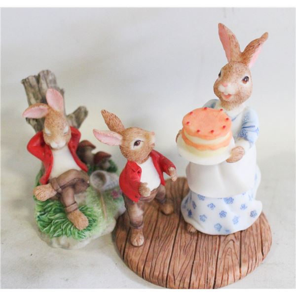 ROYAL DOULTON BUNNYKINS PORCELAIN FIGURES ASSORTED