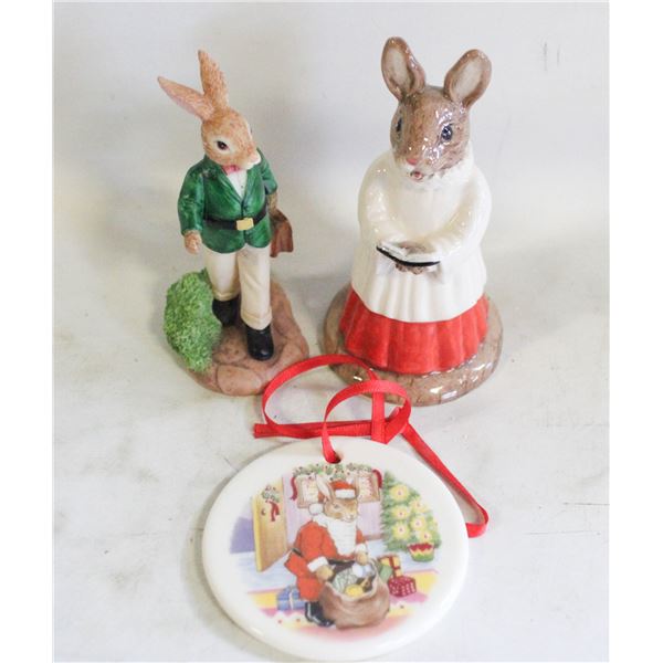 ROYAL DOULTON BUNNYKINS PORCELAIN FIGURES ASSORTED