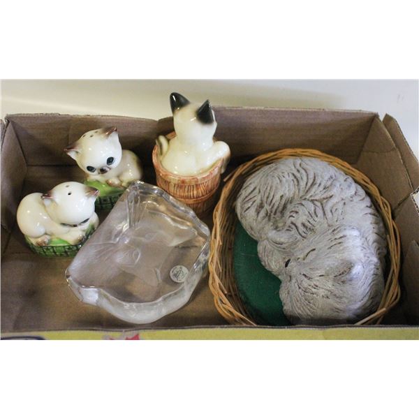 FLAT OF COOL CAT LOVER COLLECTIBLES