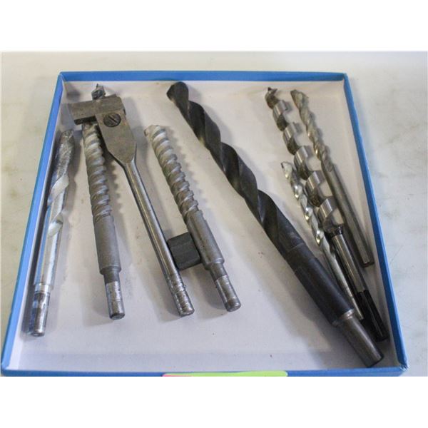 DRILL BITS- BOX LOT ASSORTED