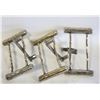 Image 1 : 3 VINTAGE KNIFE RESTS EPNS STAMP