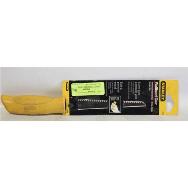 STANLEY TEMPERED STEEL WALLBOARD SAW