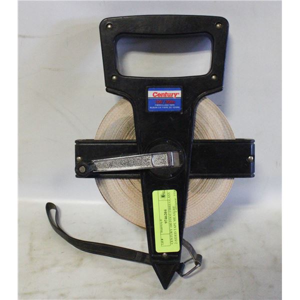 CENTURY 100 FOOT FIBREGLASS 2-SIDED TAPE MEASURE