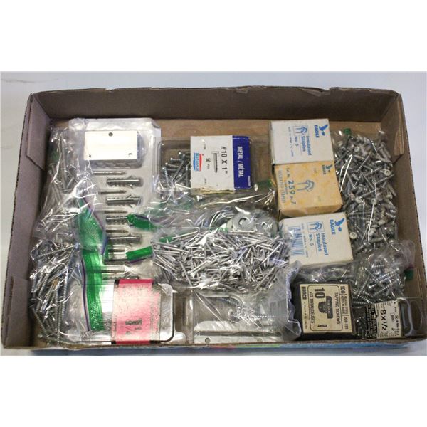 FLAT OF ASSORTED SCREWS