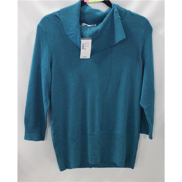 CLEO WOMEN'S PULLOVER KNIT SWEATER SIZE MED NEW