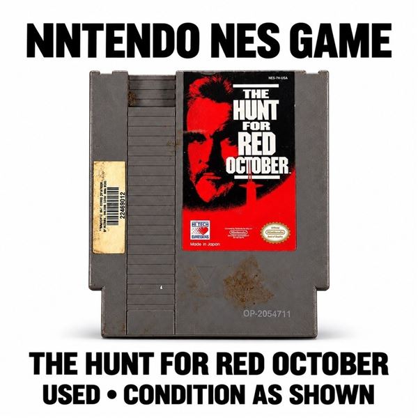 NINTENDO NES THE HUNT FOR RED OCTOBER