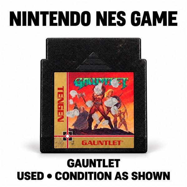 NINTENDO NES GAUNTLET TENGEN CARTRIDGE