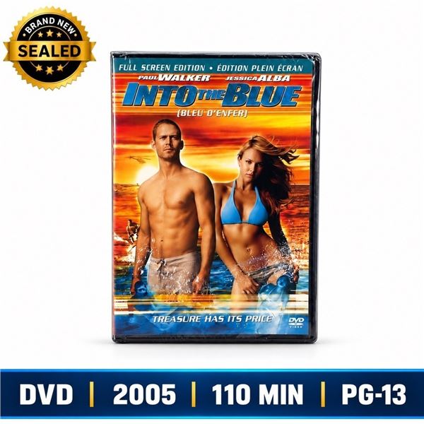 NEW DVD "INTO THE BLUE" ACTION THRILLER 2005