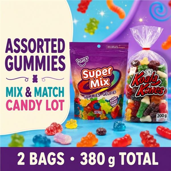 HUER SUPER MIX + KOALA KONES GUMMIES 380G BB