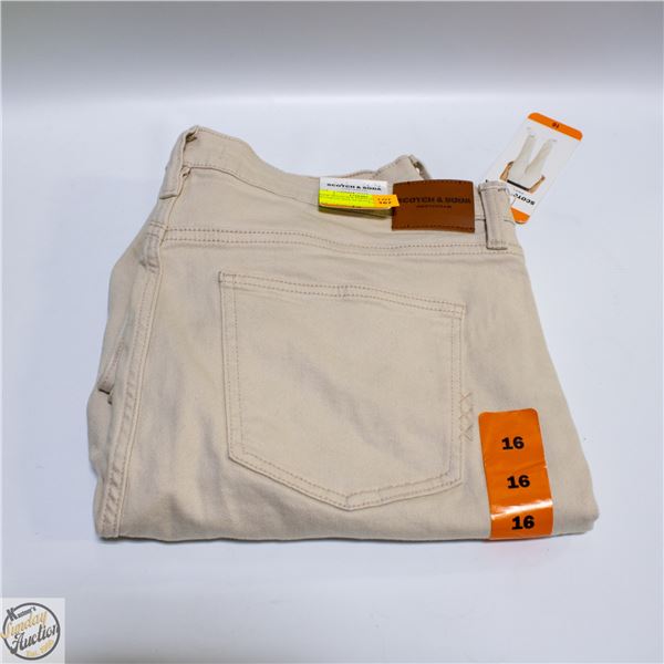 NEW SCOTCH & SODA HIGH FIVE WOMENS SIZE 16 JEAN