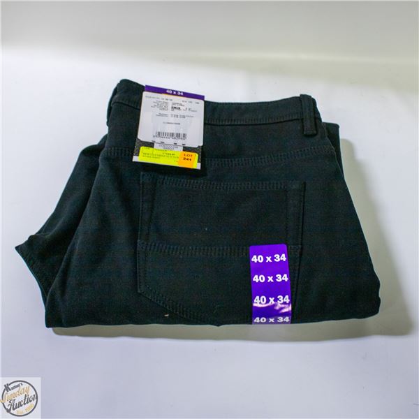 NEW CAT MENS 40 X 34 INSULATED WORK PANT