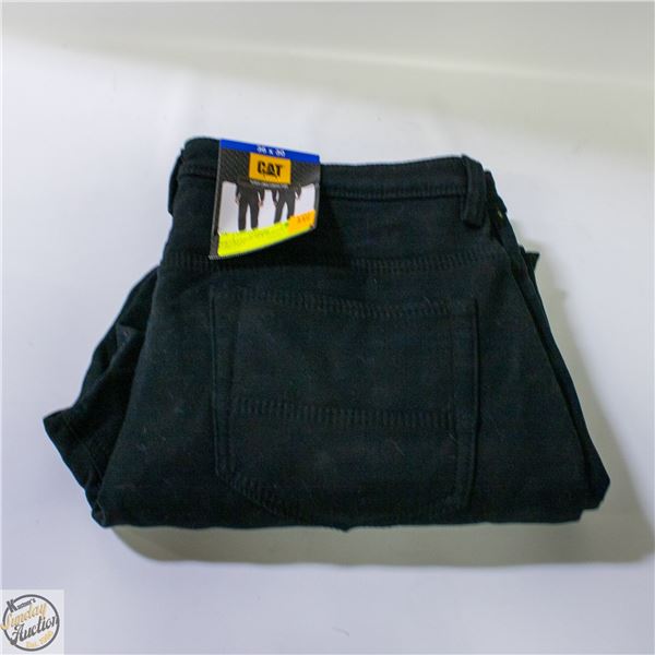 NEW CAT MENS 36 X 30 INSULATED WORK PANT