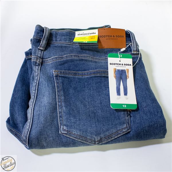 NEW SCOTCH & SODA HIGH FIVE WOMENS SIZE 12 JEAN
