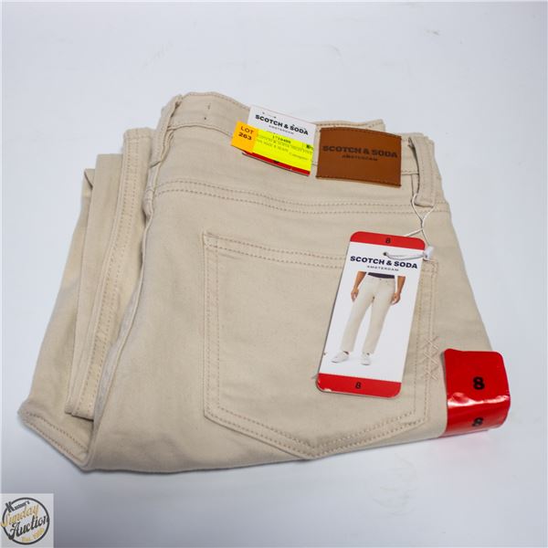 NEW SCOTCH & SODA HIGH FIVE WOMENS SIZE 8 JEAN