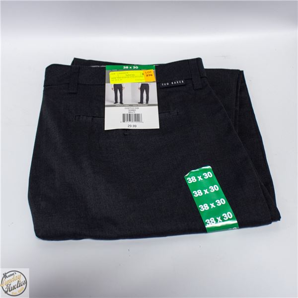 NEW TED BAKER STRAIT LINE PANT SZ 38 X 30
