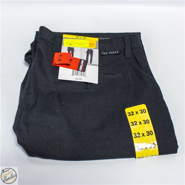 NEW TED BAKER STRAIT LINE PANT SZ 32 X 30