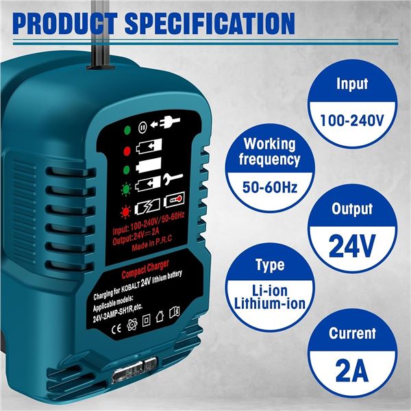 NEW UNIVERSAL TOOL BATTERY CHARGE