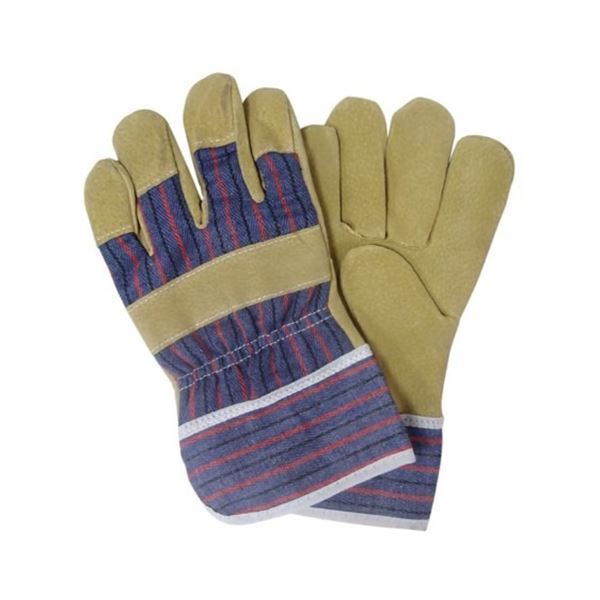 NEW PACK OF 6 PAIRS KOBALT LEATHER WORK GOLVES