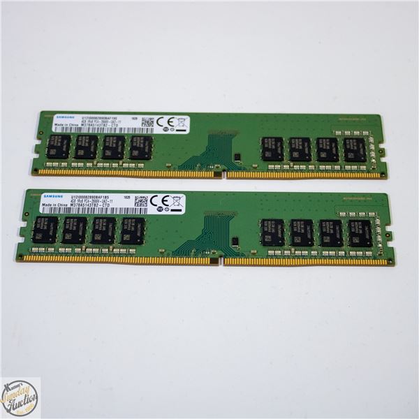 2 X 4GB SAMSUNG DDR4 SDRAM 2666