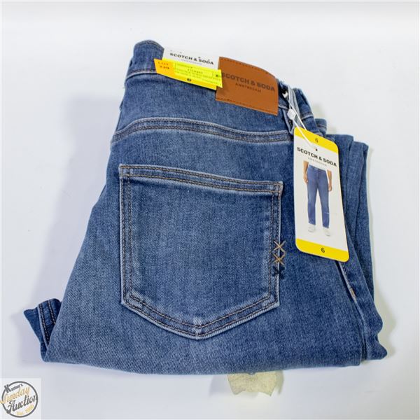 NEW SCOTCH & SODA HIGH FIVE WOMENS SIZE 6 JEAN