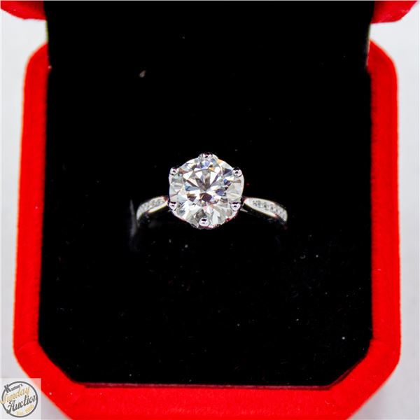 #5324-3.00 CT GRA CERTIFIED ROUND BRILLIANT CUT
