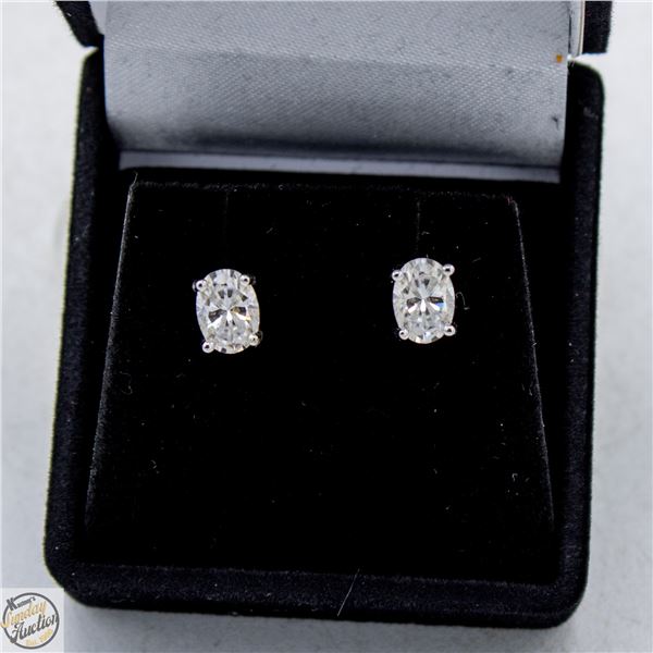 #5336-1.00 CT GRA CERTIFIED OVAL CUT MOISSANITE
