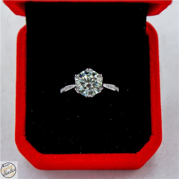 #5323-3.00 CT GRA CERTIFIED ROUND BRILLIANT CUT