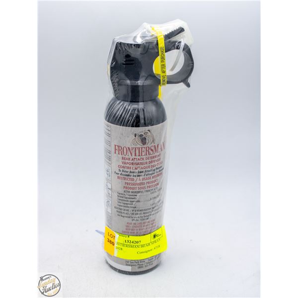 NEW FRONTIERSMAN BEAR SPRAY. EXP. 06/ 2028