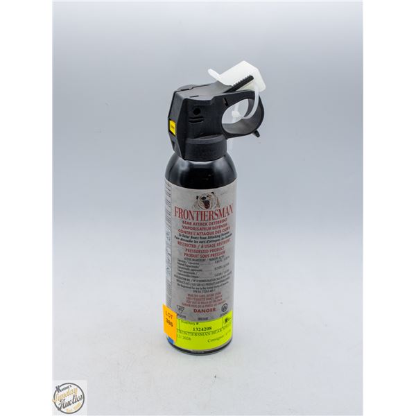 NEW FRONTIERSMAN BEAR SPRAY. EXP. 12/ 2026