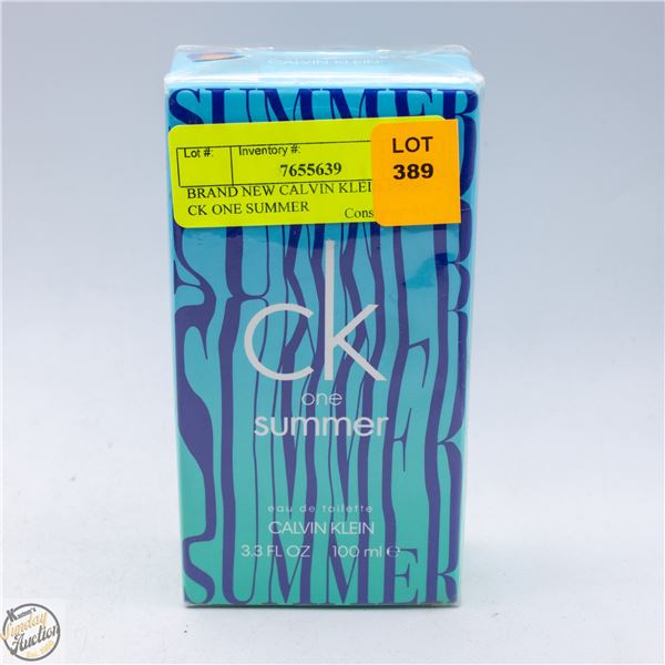 BRAND NEW CALVIN KLEIN 100ML CK ONE SUMMER