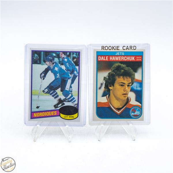 1982 OPC #380 DALE HAWERCHUK ROOKIE CARD