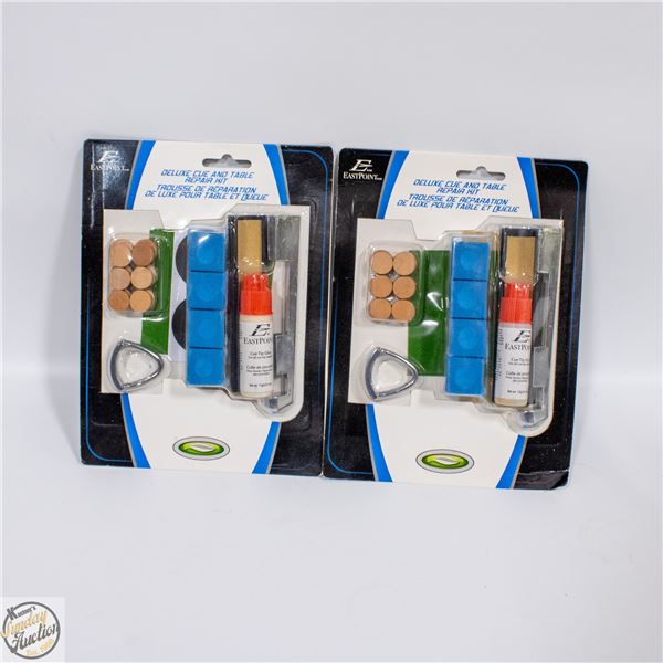 SEALED 2 EASTPOINT DELUXE BILLARD/POOL