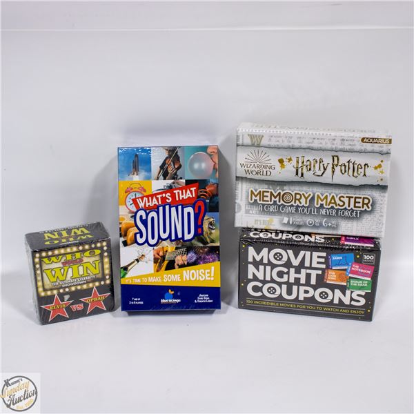 SEALED GAMES MINI GAMEWRIGHT