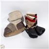 Image 1 : 2PRS ESTATE SMALL CHILDRENS BOOTIES WOOL