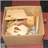 Image 1 : LOT OF BLANK WOOD CRAFTS