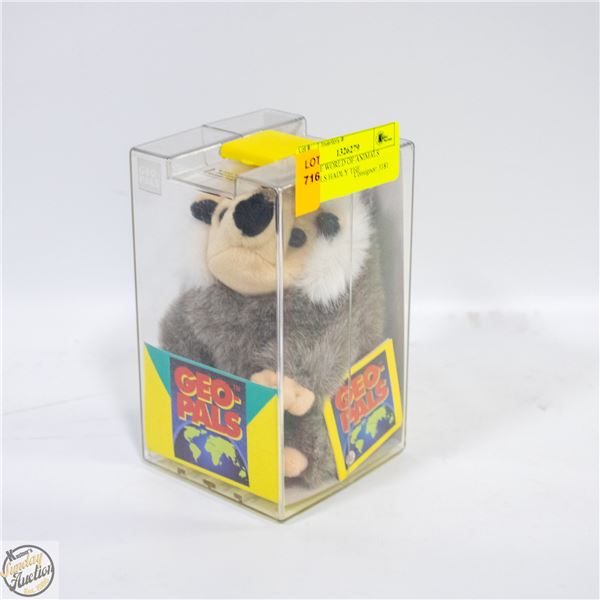 1999 THE WORLD OF ANIMALS GEO-PALS HADLY THE