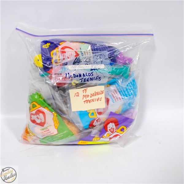 12X 1998 MCDONALDS TY TOYS