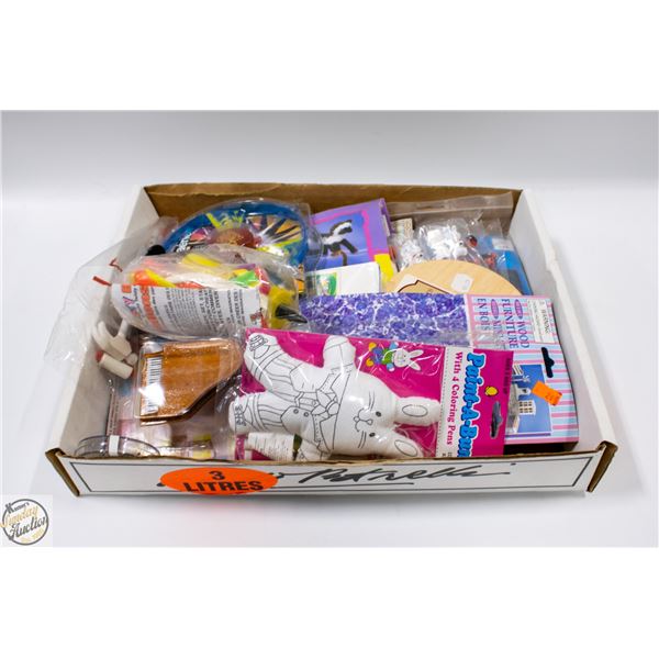 LOT OF VARIOUS CRAFT SUPPLIES