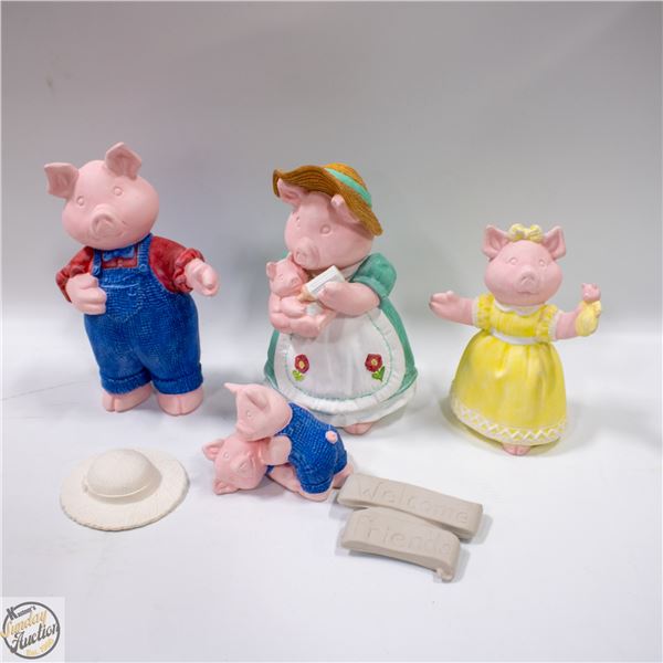 LOT OF CERAMIC PIGGYS